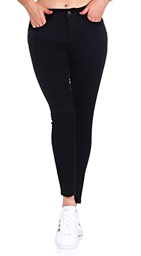 VERO MODA Damen Jeans Hose Seven Shape Up 10183384 Black XL/30