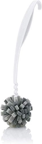 alfi 0093.010.030 Kannenreiniger cleanFix, 30 cm, Speziell geformte Mircroschaunbürste für schonende, gründliche Reinigung von Isolierkannen, Grau