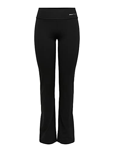 ONLY PLAY Damen Laufhose Fold Jazz Pants Regular Fit, Schwarz, 36/S, 15062199