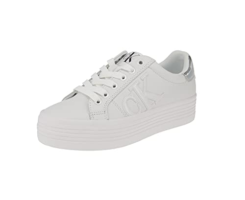 Calvin Klein YW0YW00395 - Damen Schuhe Sneaker - YAF, Größe:39 EU, Weiß