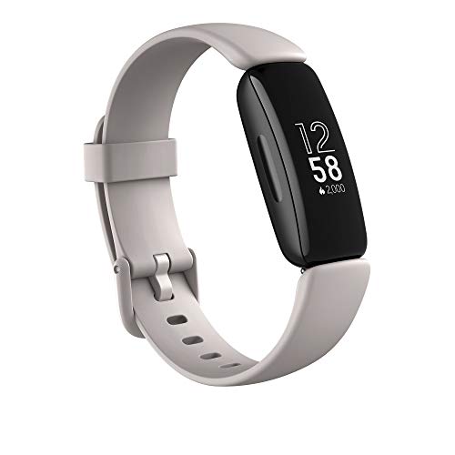 Fitbit FB418 Inspire 2 Gesundheits- & Fitness-Tracker mit einer 1-Jahres-Testversion Fitbit Premium, kontinuierlicher Herzfrequenzmessung & bis zu 10 Tagen Akkulaufzeit