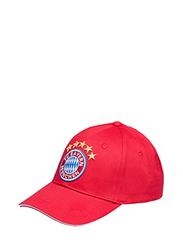 FC Bayern München Kinder Baseballcap Logo rot
