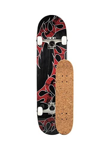 TITUS Skateboard „Kork Stained Triple-Schranz-Mini“, 79,38 cm x 19,05cm (7.5