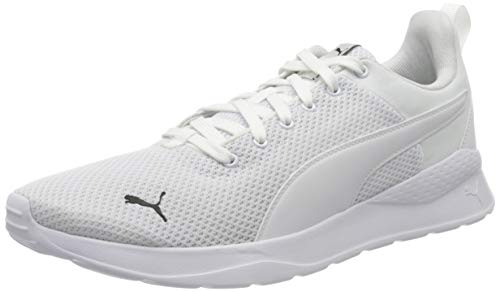 PUMA Unisex Adults' Fashion Shoes ANZARUN LITE Trainers & Sneakers, PUMA WHITE-PUMA WHITE, 45