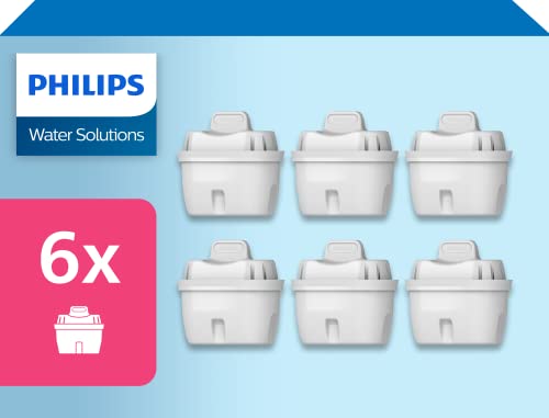 Philips Water AWP212/31 Micro X-Clean Filter – kompatibel mit Brita Maxtra, 6-Pack