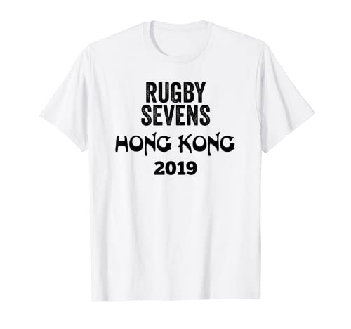 Rugby Sevens Hong Kong 2019 T-Shirt, Rugby 7s Trikot T-Shirt