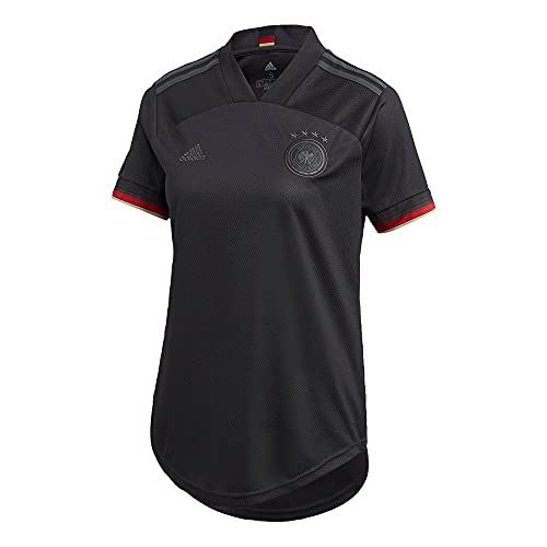 adidas Damen T-Shirt DFB A JSY W, Black, L, EH6115