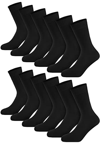 Smart Sir 6 /12 paar Socken Herren Damen Unisex sport Socken Business Komfortbund Lange BaumwollSocken Arbeitssocken