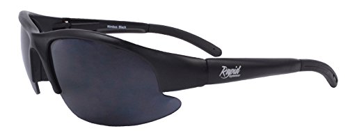 Rapid Eyewear Sehr Dunkle KATEGORIE 4 SONNENBRILLE für Extreme Sonne und lichtempfindliche Augen. Für Damen und Herren. UV400 Brille zum Klettern und Sport