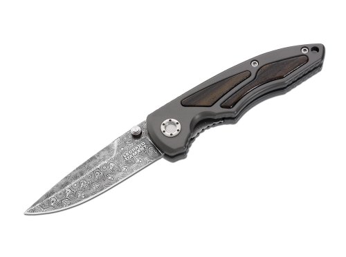 Böker Erwachsene Messer Leopard-Damast I, Braun, Standard