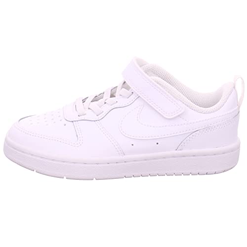 Nike Jungen Court Borough Low 2 (Psv) Sneaker, White/White-White, 29.5 EU