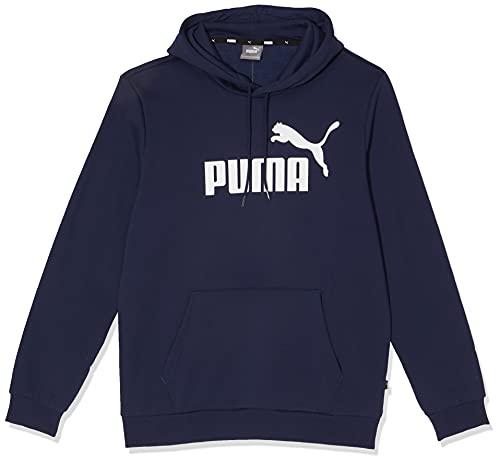 PUMA Herren Essentials Big Logo Sweatshirt, Peacoat, XXL