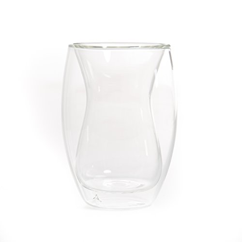 YEM 6 x 180ml doppelwandige Thermo-Gläser, Tee-Glas Set, Kaffee-Gläser, Tee-Tassen, Thermo-Tassen, Doppelwandgläser, Chai-Ci