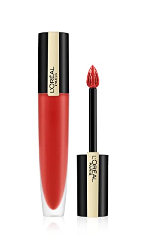 L'Oréal Paris Rouge Signature 113 I Don´t, ultra-leichter und hochpigmentierter matter Ink-Lippenstift, 7 ml