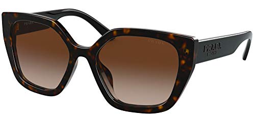 Prada Damen 0PR 24XS Sonnenbrille, Havana/Brown Shaded, 52