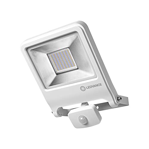Ledvance LED Fluter, Leuchte für Außenanwendungen, integrierter Bewegungssensor, Warmweiß, 257,0 mm x 201,0 mm x 63,0 mm, ENDURA FLOOD Sensor