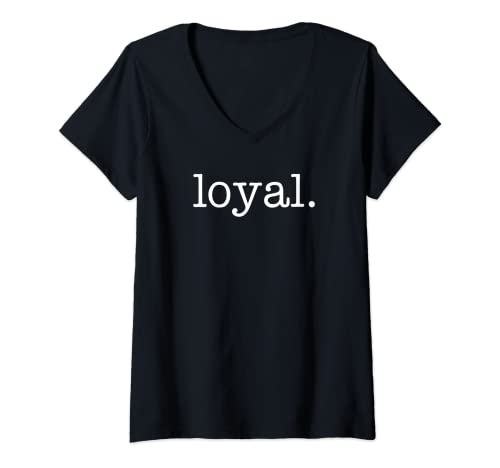 Damen Loyal T-Shirt mit V-Ausschnitt