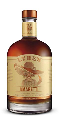 ** The Official Spirit of Dry January ** Lyre's Amaretti Non-Alcoholic Spirit - Amaretto Style | Award Winning| Lyre's 700ml