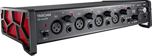 Tascam US-4x4HR 4 Mikrofon 4 IN / 4OUT hochauflösende vielseitige USB-Audio-Schnittstelle (US4x4HR)