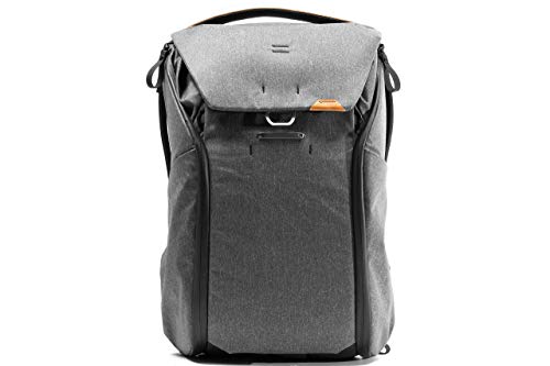 Peak Design Everyday Backpack V2 Foto-Rucksack 30 Liter Dunkelgrau mit Laptopfach und Tablet-Einschüben (BEDB-30-CH-2)