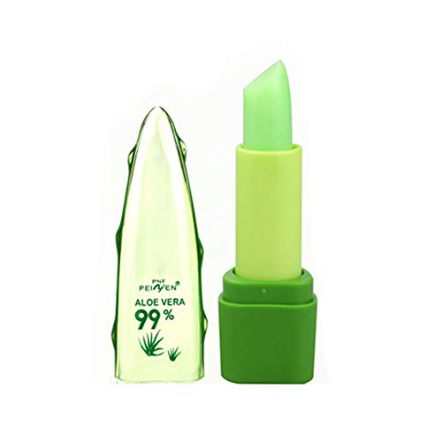 ROPALIA 99% Aloe Vera Jelly Lippenstift Farbe Ändern Temperatur Feuchtigkeitsspendende Balsam Lipgloss