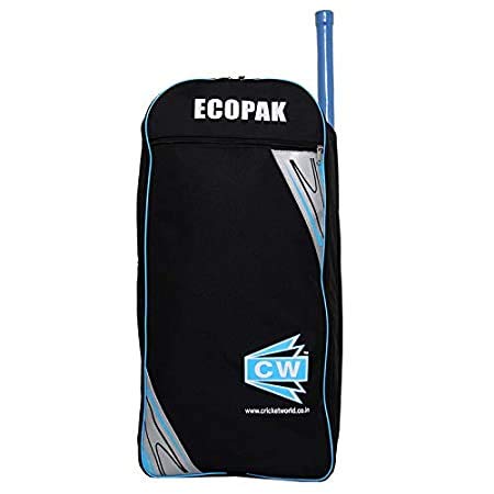 CW ECOPAK Cricket-Tasche mit Schlägerfach, Sporttasche, Rucksack, große Tasche für Cricketausrüstung, Sportübungen, Cricket-Tasche für regelmäßiges Üben