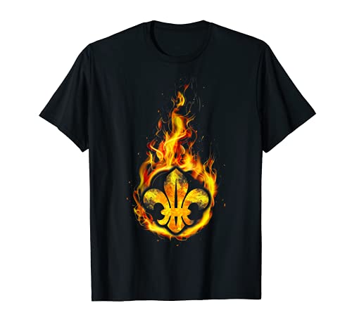 I love Pfadfinder Fire Scout Leader Best Cool Scout Geschenk Shirt