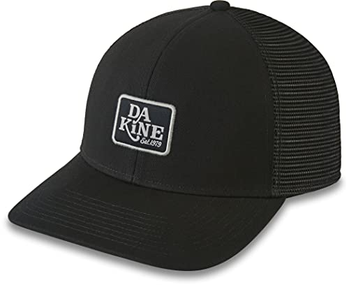 Dakine Men's Classic Logo Trucker Baseball Cap, Black, One Size