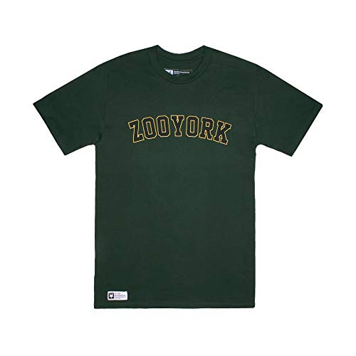 Zoo York Herren Core Arch T-shirt T Shirt, Grün (Forest Green Fst), L EU