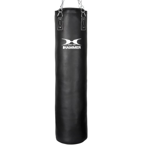 HAMMER BOXING Boxsack Premium Black Kick - Ideal für Box- und Kickbox-Training