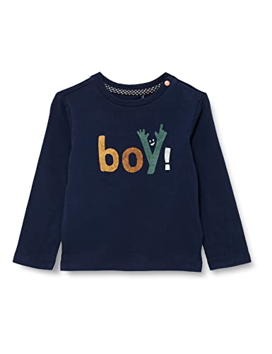 Noppies Baby Baby-Jungen Boys Tee Longsleeve Hawija T-Shirt, Naval Academy-P886, 86