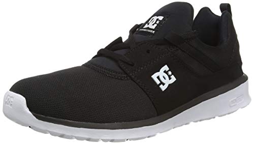 DC Shoes Unisex Heathrow Sneaker, Schwarz Black White Bkw, 36 EU