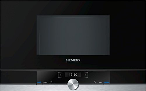 Siemens BF634RGS1 iQ700 Mikrowelle / 900 W / 21 L Garraum / Edelstahl / LED-Innenbeleuchtung