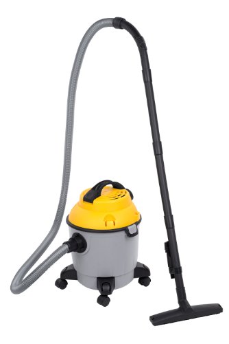 Powerplus POWX321 Drum Vacuum Cleaner 18L 1000 W schwarz, grau, gelb Staubsauger – Staubsauger (Drum Vacuum, trocken und naß, professionell, Teppich, Hartböden, schwarz, grau, gelb, Kunststoff)