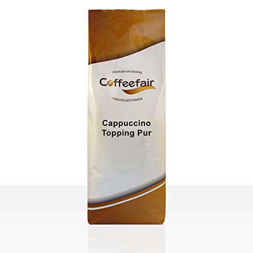 Cappuccino Topping Pur 10 x 750g von Coffeefair | Automatengängiges Milchpulver