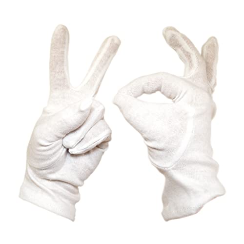 Festartikel Müller 908.079.02 Handschuhe, Unisex – Erwachsene, Weiß