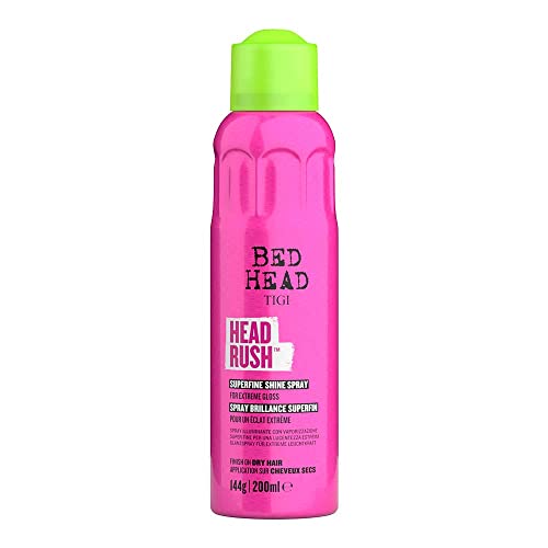Bed Head by Tigi Headrush Shine Haarspray für geschmeidiges, glänzendes Haar, 200 ml