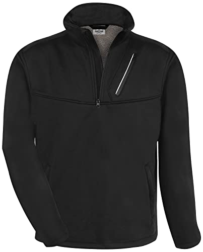 ACE Handyman Pullover - wärmende Sweat-Jacke für die Arbeit - sportlicher Schnitt - Schwarz - XL
