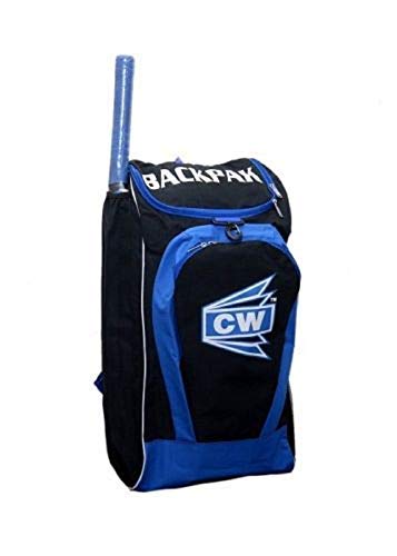 CW Backpak Sporttasche, Cricket-Tasche, Sportrucksack, Cricket-Tasche, Blau / Schwarz