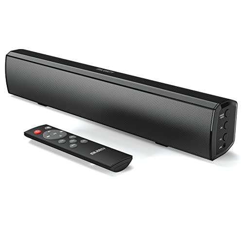 Majority Bowfell 2.1 Bluetooth Soundbar für TV Geräte, PC Lautsprecher, Fernbedienung im Lieferumfang enthalten, kompakt, mit Cinch-Kabel und optischem Eingang