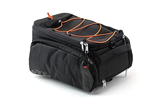 KTM Gepäckträger Tasche Fahrrad Tasche schwarz/orange Racktime 'Snapit'