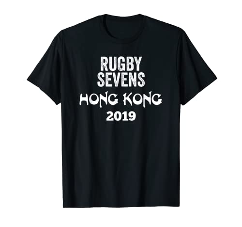 Rugby Sevens Hong Kong 2019 T-Shirt, Rugby 7s Trikot T-Shirt