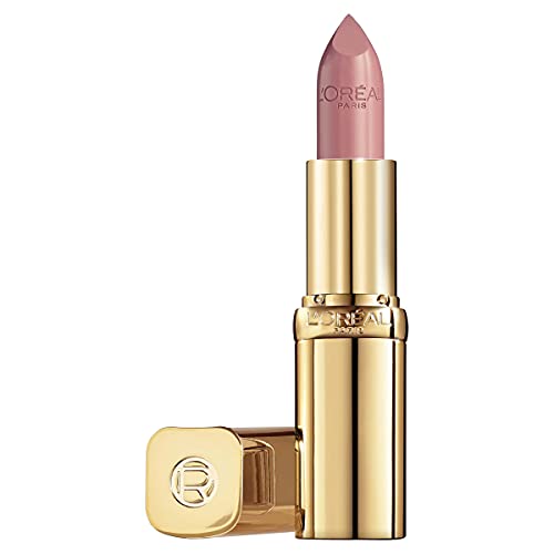 L'Oreal Paris Lippen Make-up Color Riche Collection Exclusive, N°6 Jennifer's Nude/schimmernder Lippenstift für junge, natürliche Lippen voller Glanz, 1er Pack