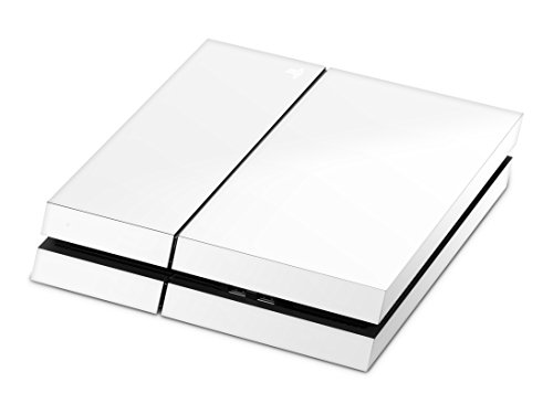 Skins4u Playstation 4 PS4 Skin Design Folie Sticker Set - Solid State White [Video Game]