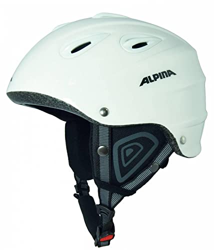 Alpina Sports Unisex – Erwachsene JUNTA 2.0 Skihelm, White, 57-61