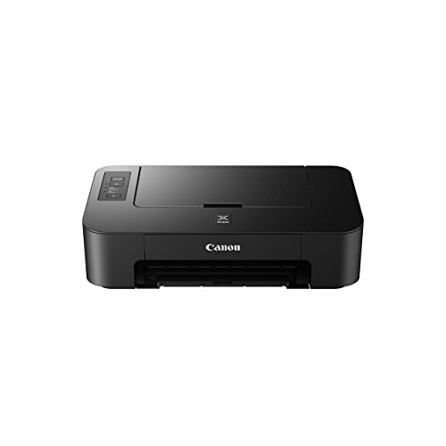 Canon PIXMA TS205 Drucker Farbtintenstrahl DIN A4 (Fotodruck, 4.800 x 600 dpi, USB, optionale XL Tintenpatronen), schwarz