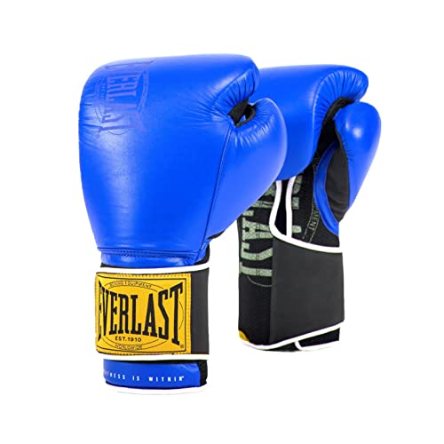Everlast Unisex Klassische Training Boxen Box Handschuhe Blau 12oz