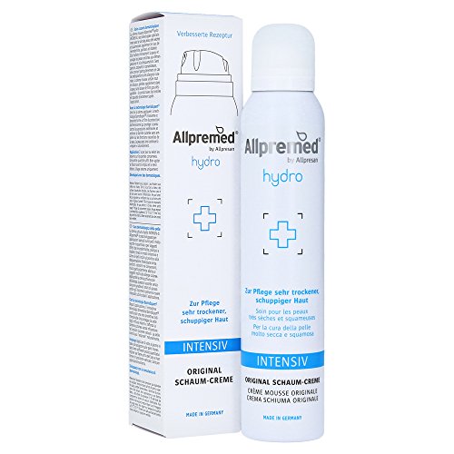 Allpremed hydro INTENSIV Schaum-Creme – Intensivpflege zur Anwendung auf dem Körper für sehr trockene und schuppige Haut – 200 ml