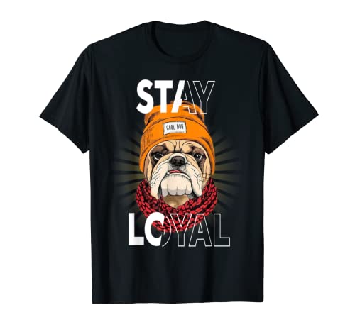 Lustiges, cooles Bulldoggen-T-Shirt mit Aufschrift 