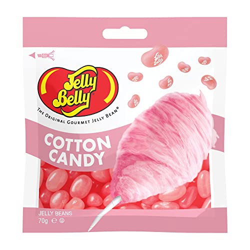 Jelly Belly Cotton Candy, Beutel, 1er Pack (1 x 70 g)